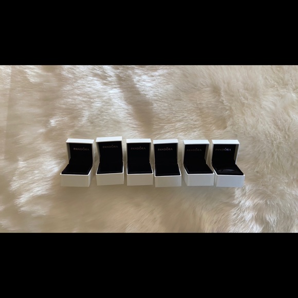 Pandora small charm boxes lot of 6 for $30 - Picture 4 of 4